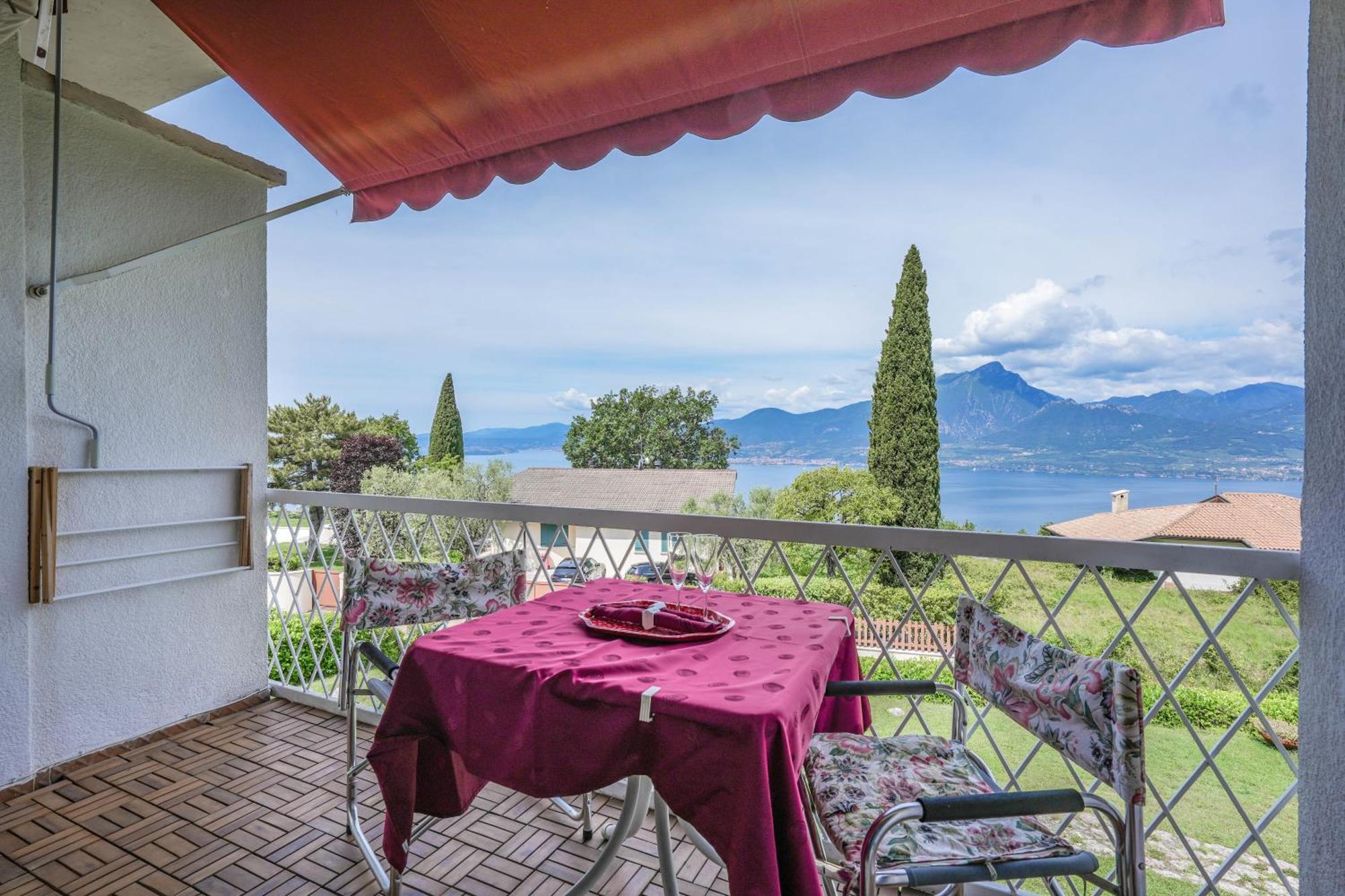 Garda Panoramic House Apartment อัลบิซาโน ภายนอก รูปภาพ