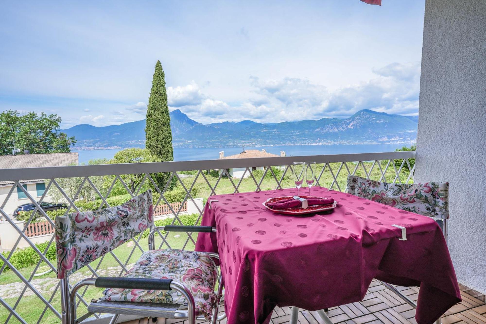Garda Panoramic House Apartment อัลบิซาโน ภายนอก รูปภาพ
