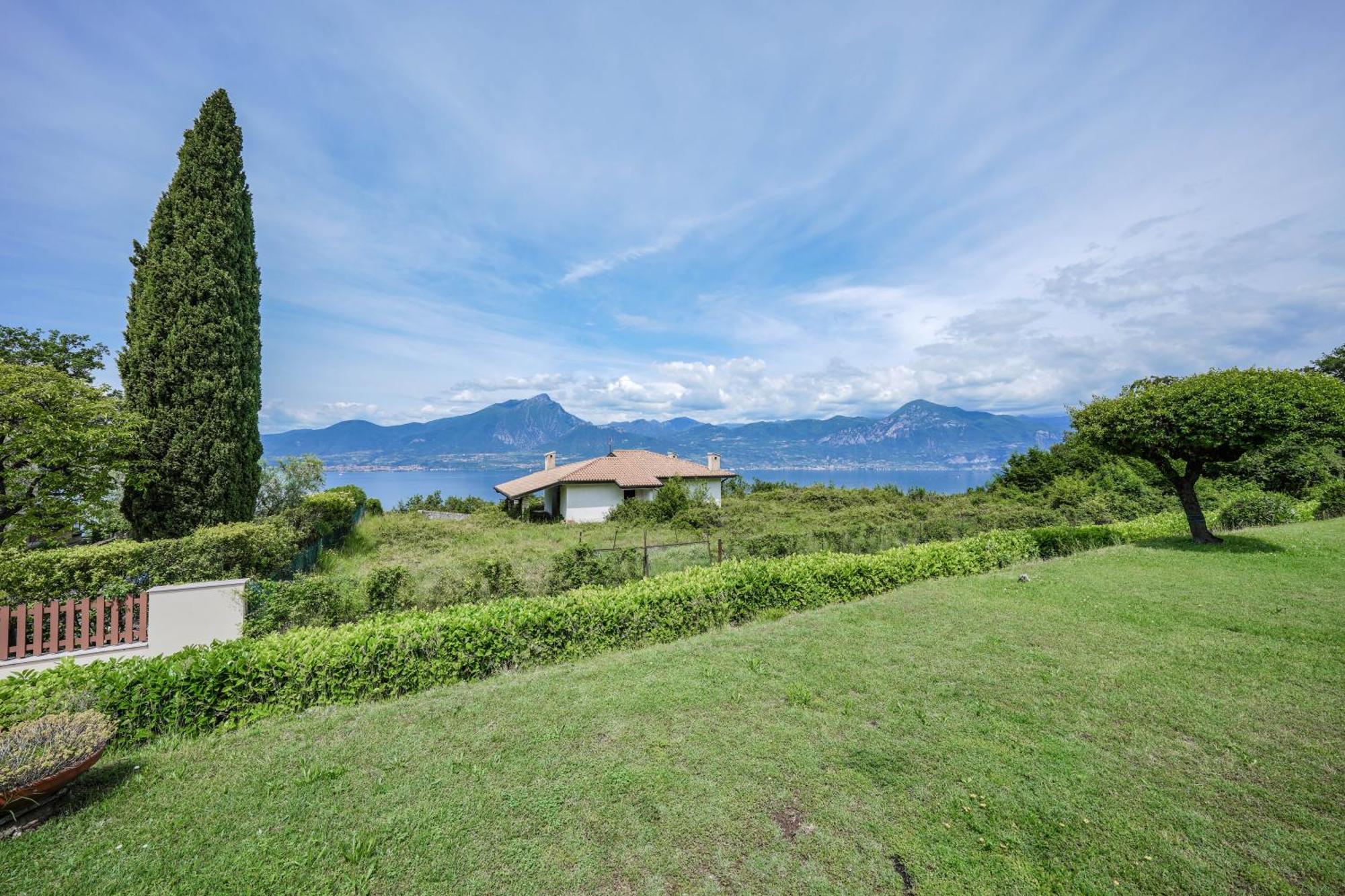 Garda Panoramic House Apartment อัลบิซาโน ภายนอก รูปภาพ