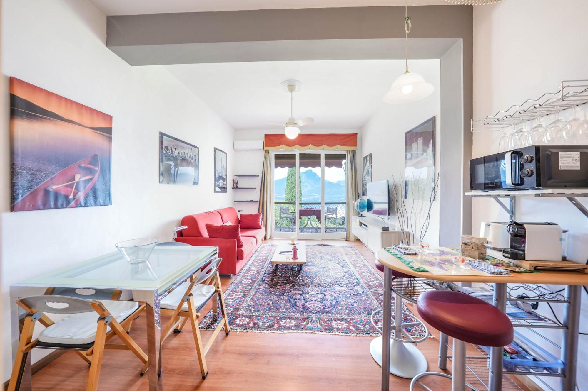 Garda Panoramic House Apartment อัลบิซาโน ภายนอก รูปภาพ